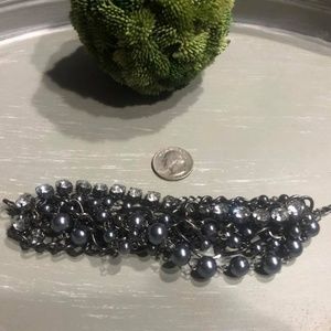 Vera Wang Blue Cluster Bracelet